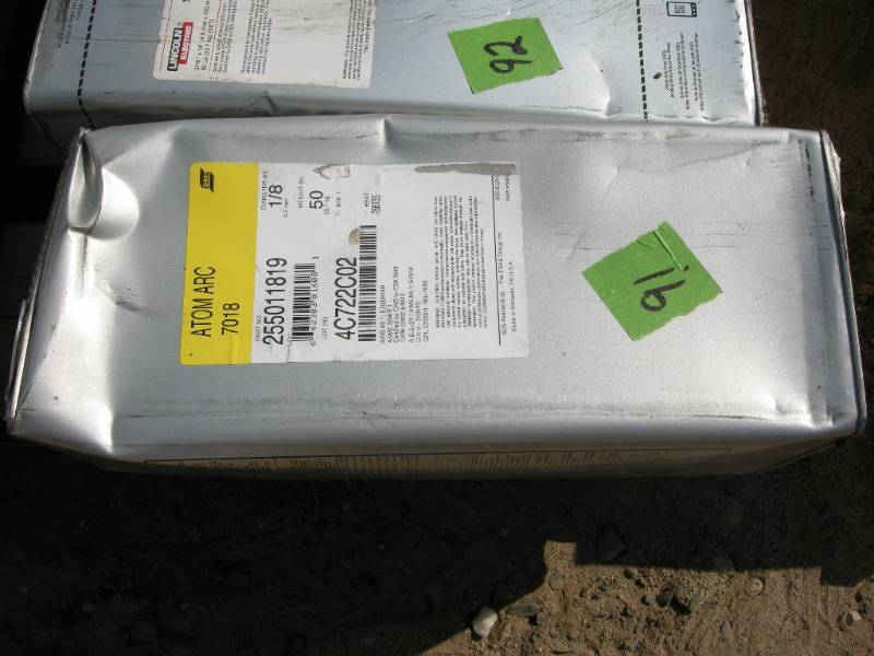 lot 91 image: Atom Arc 7018 Welding Rods in Case