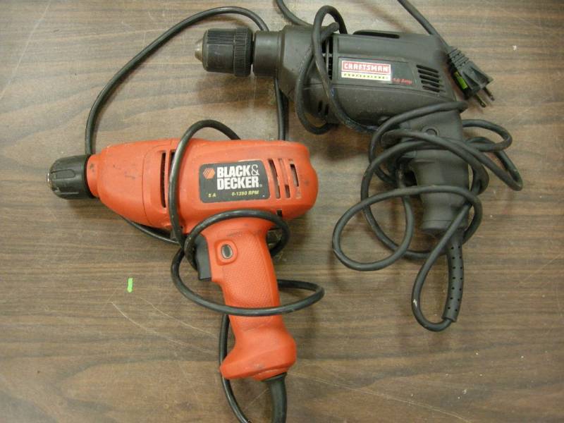 lot 170 image: Pair Electric Drills