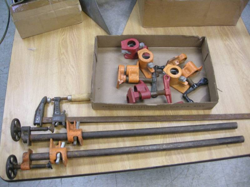 lot 192 image: Pipe Clamps