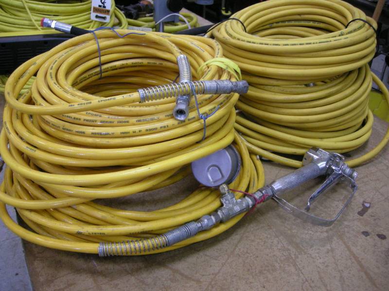 lot 201 image: Group 14 Airless Paint Spray Hose