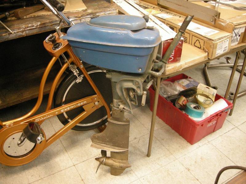 lot 298 image: Vintage Champion Outboard