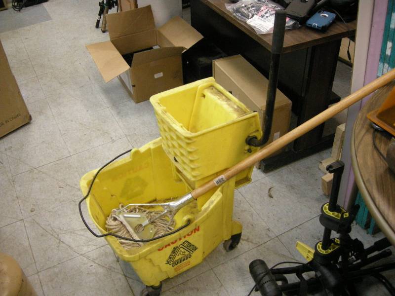 lot 301 image: Mop Bucket and Mop