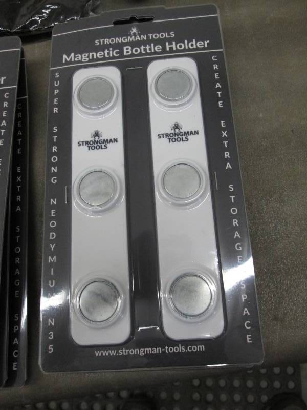 lot 6 image: 4 pks- Strongman Tools Magnetic Bee...
