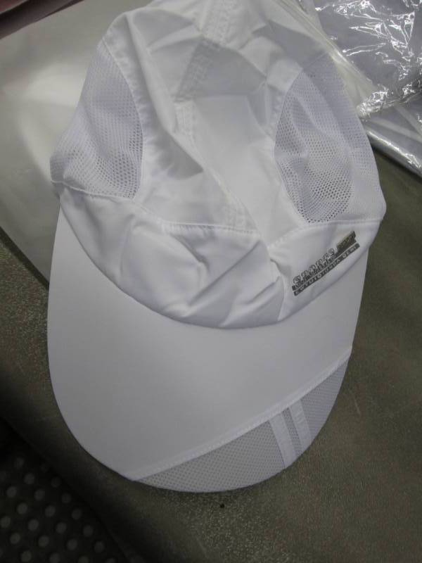 lot 15 image: Lot of 3 White Mens Mesh Caps...
