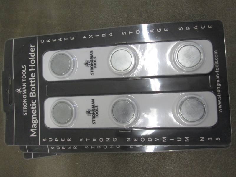 lot 21 image: 4 pks- Strongman Tools Magnetic Bee...