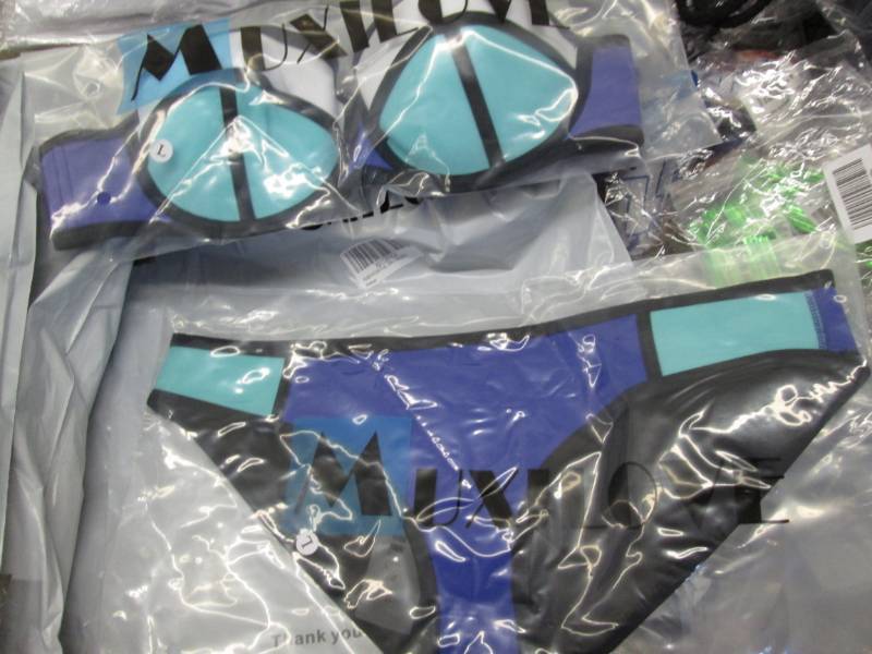 lot 39 image: 5- 2pc US Size 6 Swim Suits...