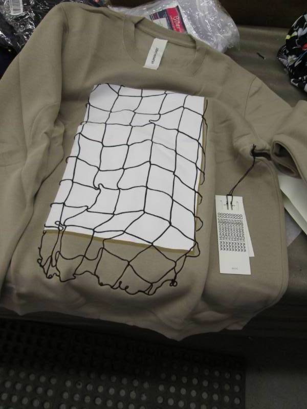 lot 47 image: Human Habit Mens XL Roped In Sweat...