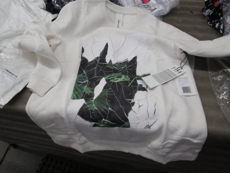 lot 51 image: Human Habit Mens M Cracked Jungle ...