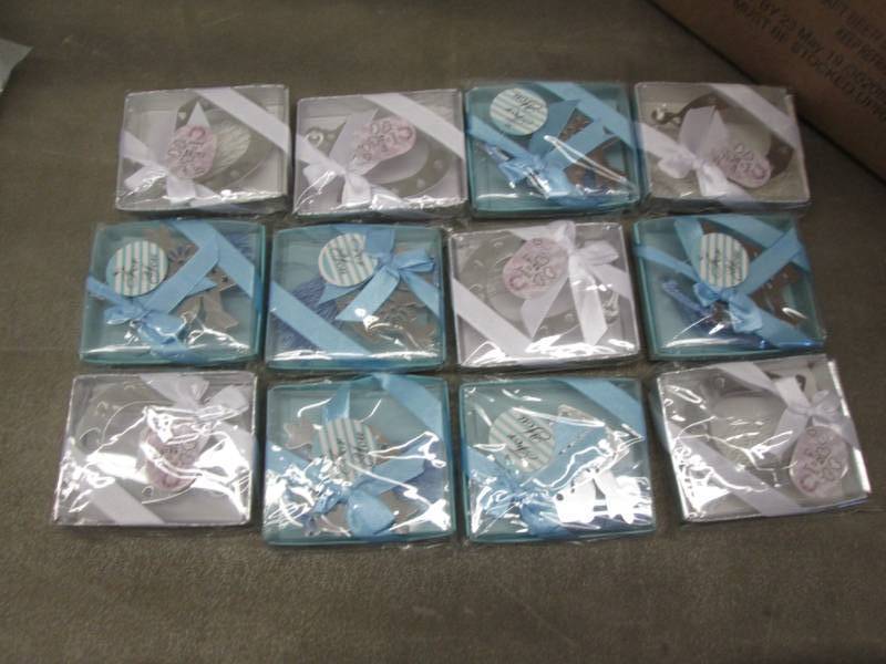 lot 58 image: 12 Gift Boxed Book Markers...