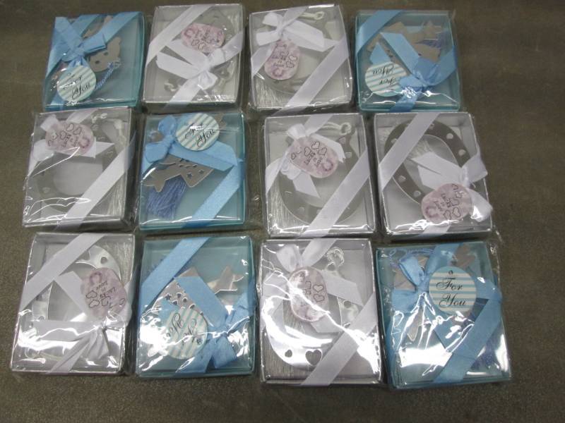 lot 59 image: 12 Gift Boxed Book Markers...