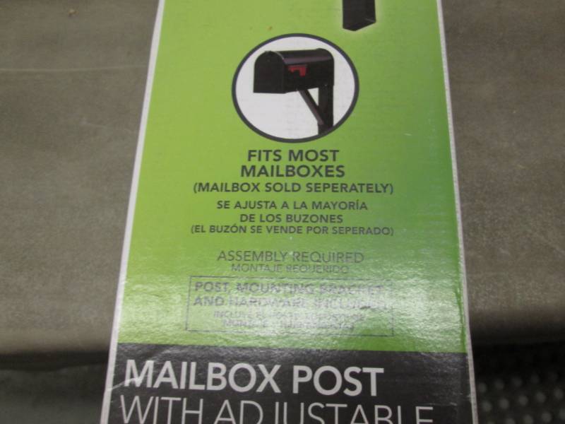 lot 125 image: Gilbraltar Mailboxes Steel Drive-In...