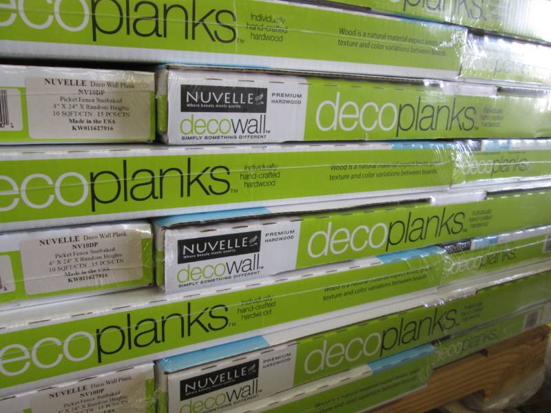 lot 178 image: 8 Cases Nuvelle Deco Planks Picket ...