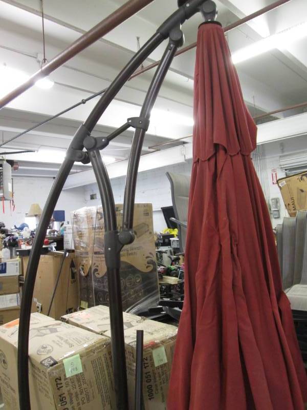 lot 196 image: Hampton Bay 11 ft. LED Round Offset...
