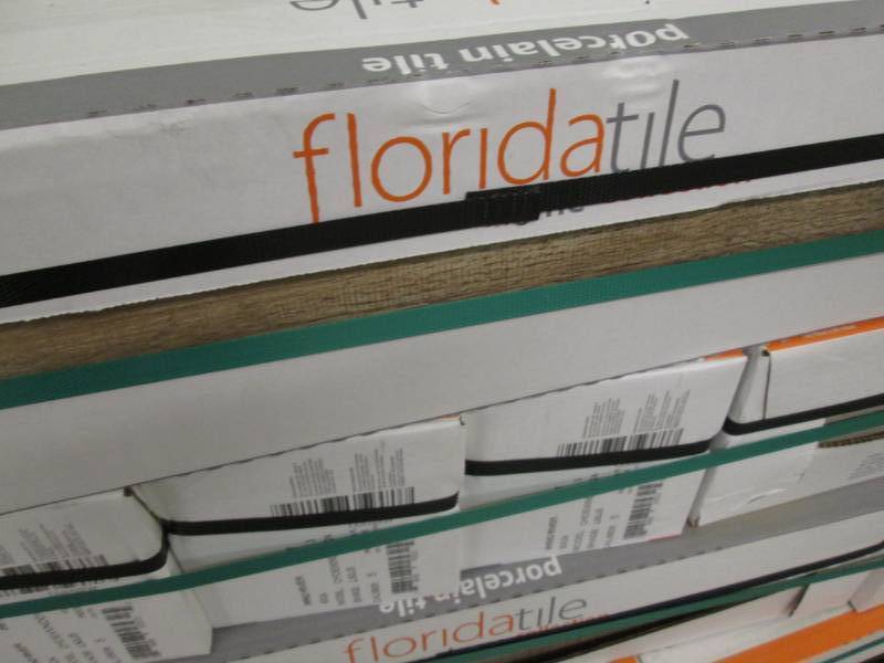 lot 200 image: 8 Cases Florida Home Tile Collectio...