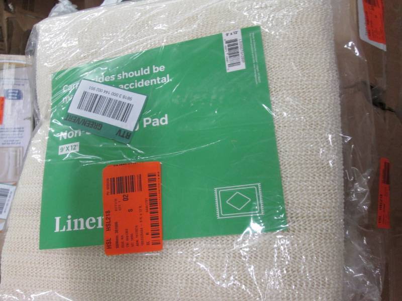 lot 204 image: Linenspa 9 ft. x 12 ft. Rubberized ...