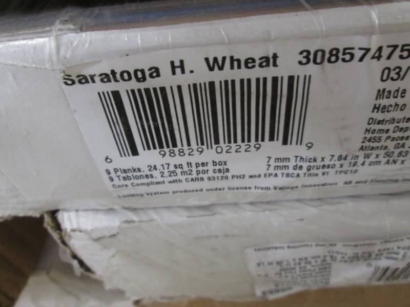 lot 215 image: 7 Cases TrafficMaster Saratoga Hick...
