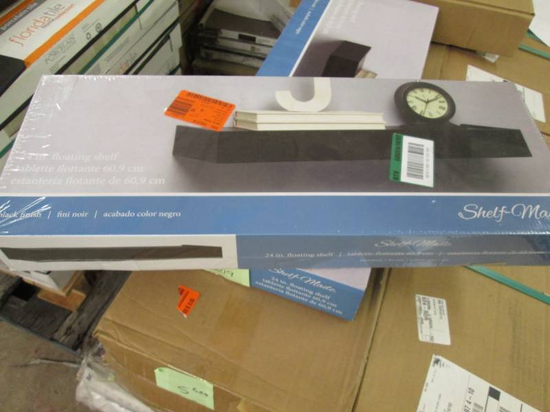 lot 220 image: Knapt & Vogt 24 in. W x 3 in. D Wal...