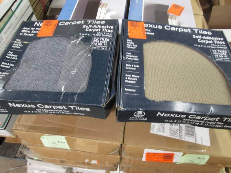 lot 221 image: 2 Boxes Nexus Carpet Tiles...