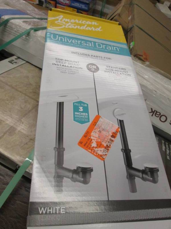 lot 234 image: American Standard Deep Soak Drain o...