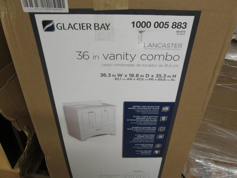 lot 242 image: Glacier Bay Lancaster 36 in. W Side...