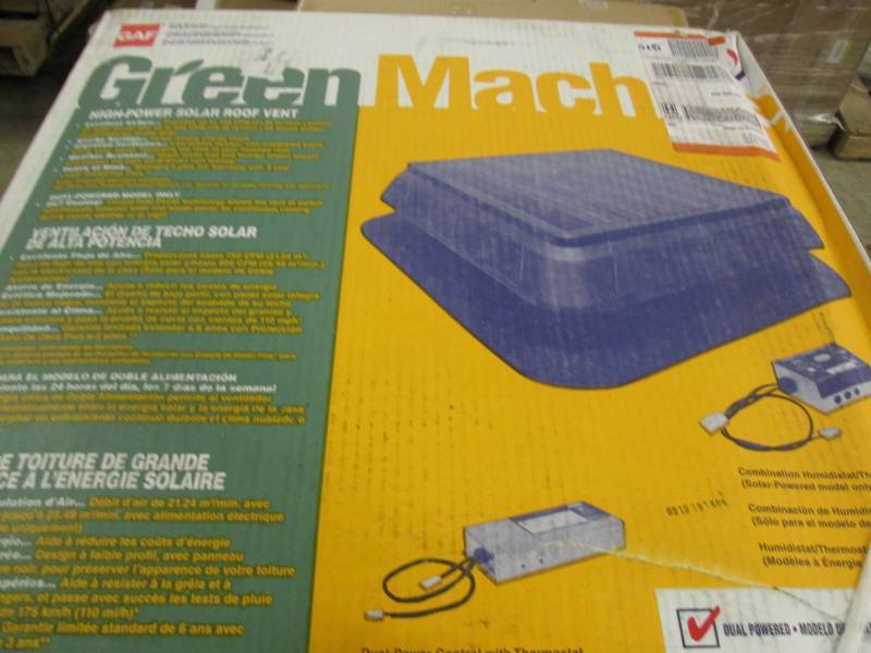 lot 268 image: Master Flow 750900 CFM Low Profile...