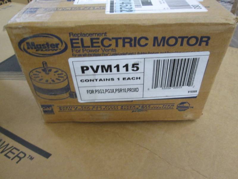 lot 270 image: Master Flow Replacement Power Vent ...