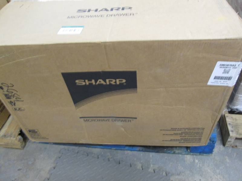 lot 271 image: Sharp 30 in. W 1.2 cu. ft. Built-In...