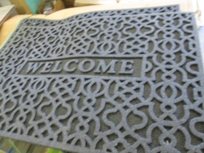 lot 297 image: TrafficMaster Geo Welcome Charcoal ...