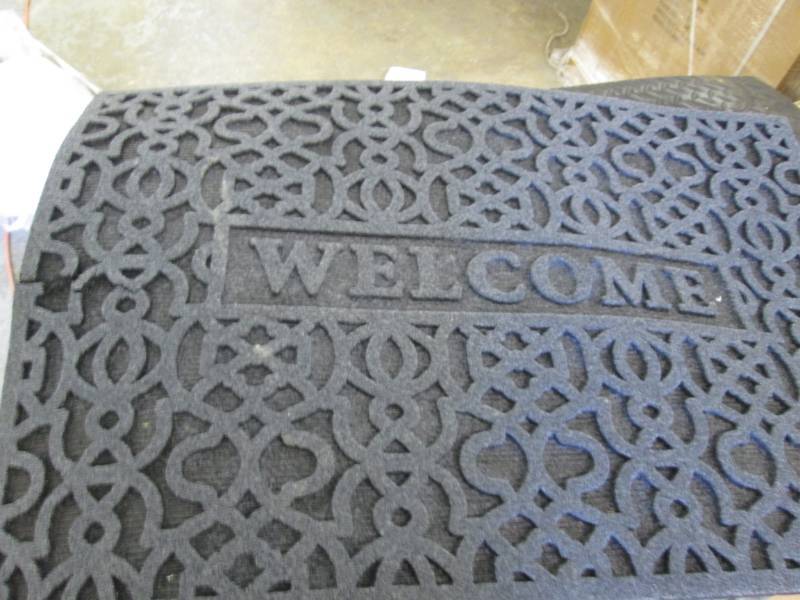 lot 298 image: TrafficMaster Geo Welcome Charcoal ...