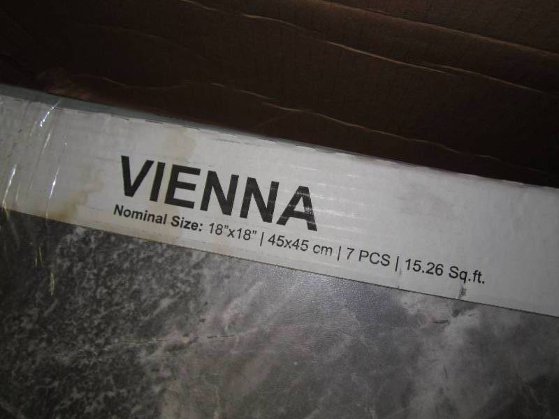 lot 320 image: 1 case of Vienna floor tile