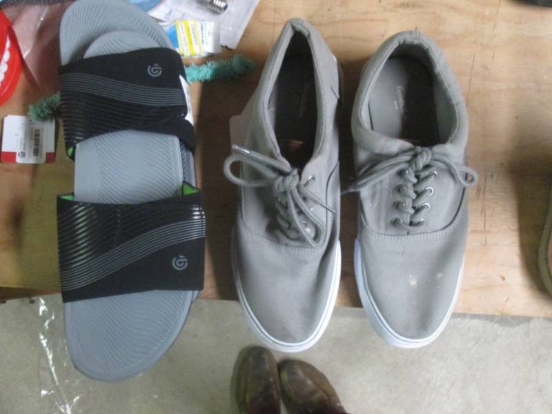 lot 288 image: size 11 mens sneakers and sandals...