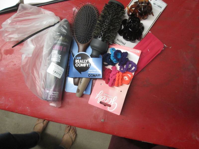 lot 57 image: misc hair care lot...