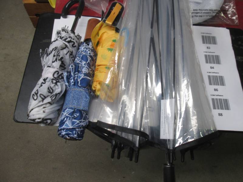 lot 82 image: lot of umbrellas...