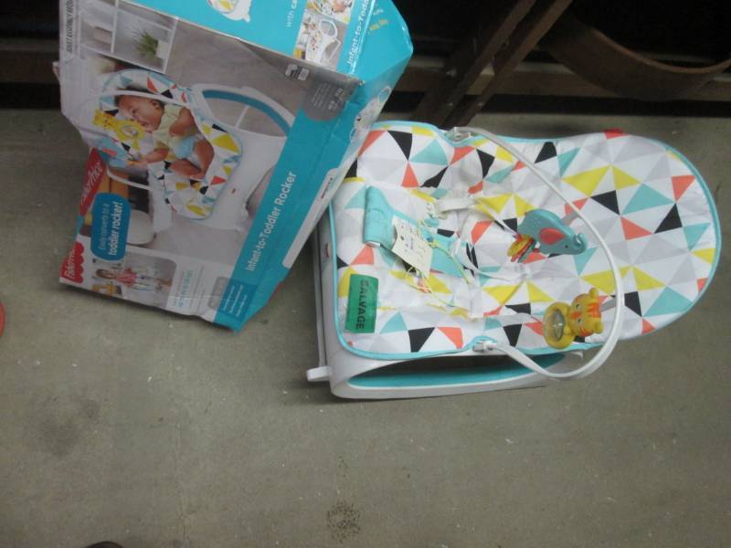 lot 102 image: infant to toddler rocker...