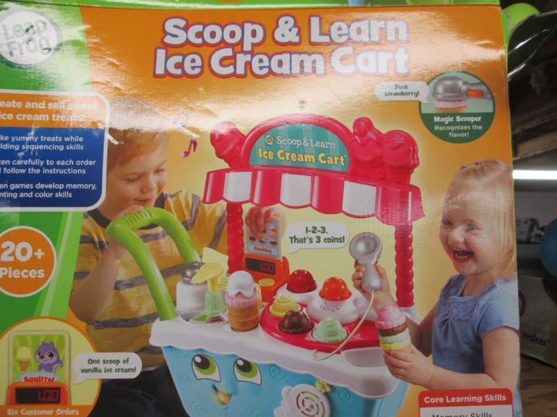 lot 106 image: scoop and learn ice cream cart...