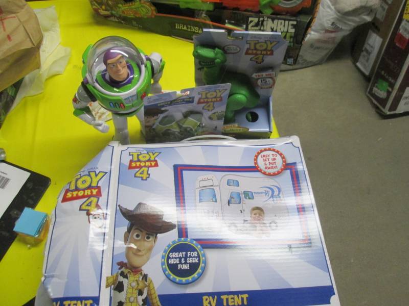 lot 118 image: lot of toy story toys...