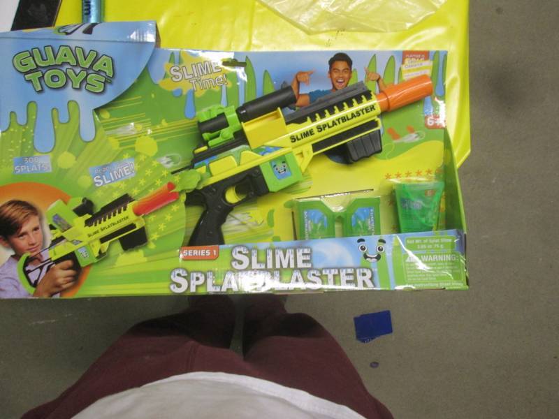 lot 144 image: slime gun...