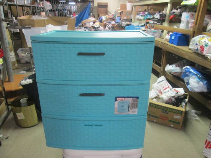 lot 148 image: 3 tier weave storage...