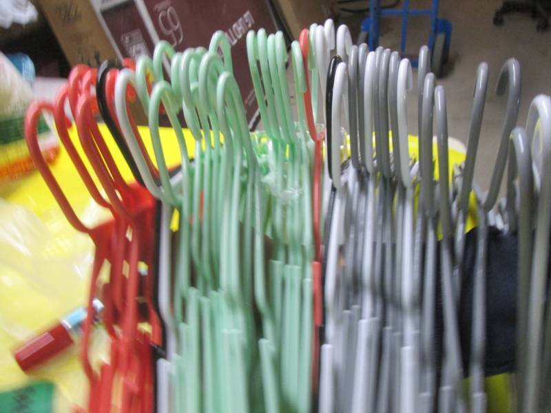 lot 170 image: lot of 50 hangers...