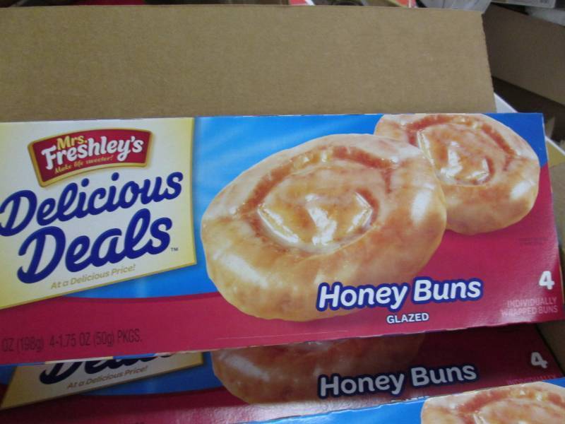 Mrs. Freshley's Glazed Honey Buns, 1.75 Oz