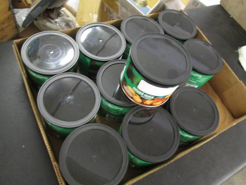Case of 12 -10.3 oz Cans Mixed Nuts...