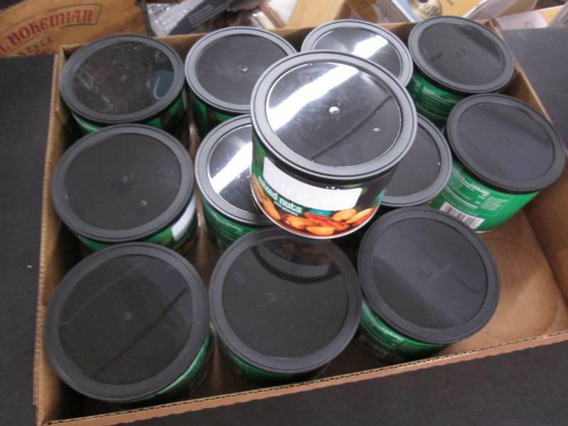 Case of 12 -10.3 oz Cans Mixed Nuts...