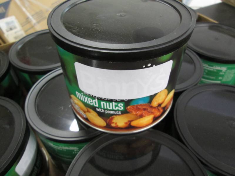 Case of 12 -10.3 oz Cans Mixed Nuts...
