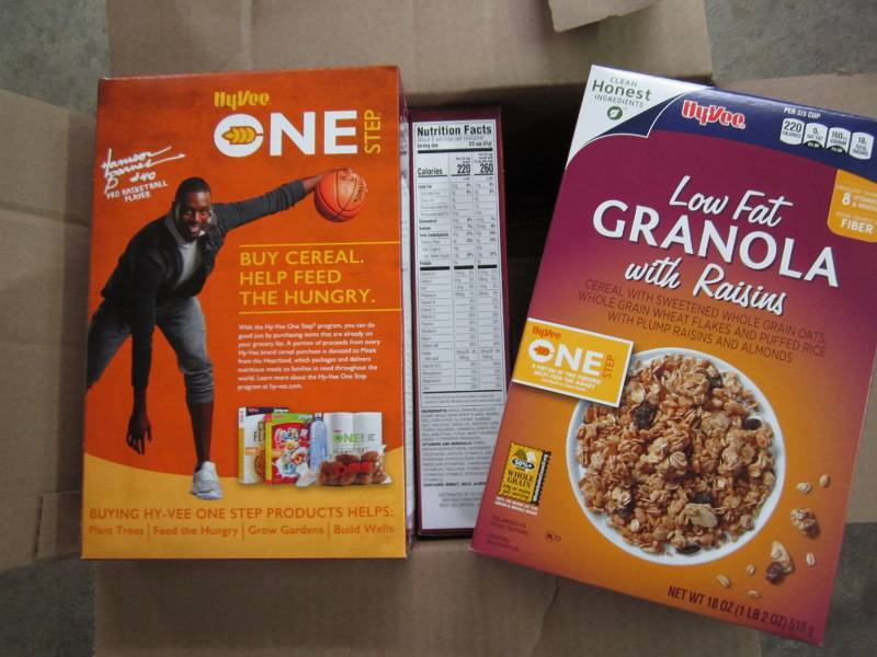 Case of 12 Boxes of healthy granola with raisins Cereal