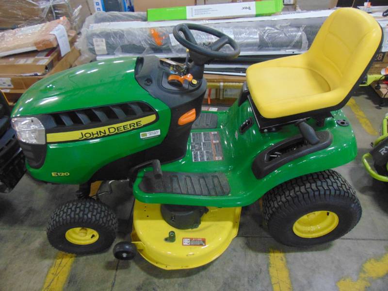 John Deere E120 42 in. 20 HP VTwin Gas Hydrostatic Lawn Tractor