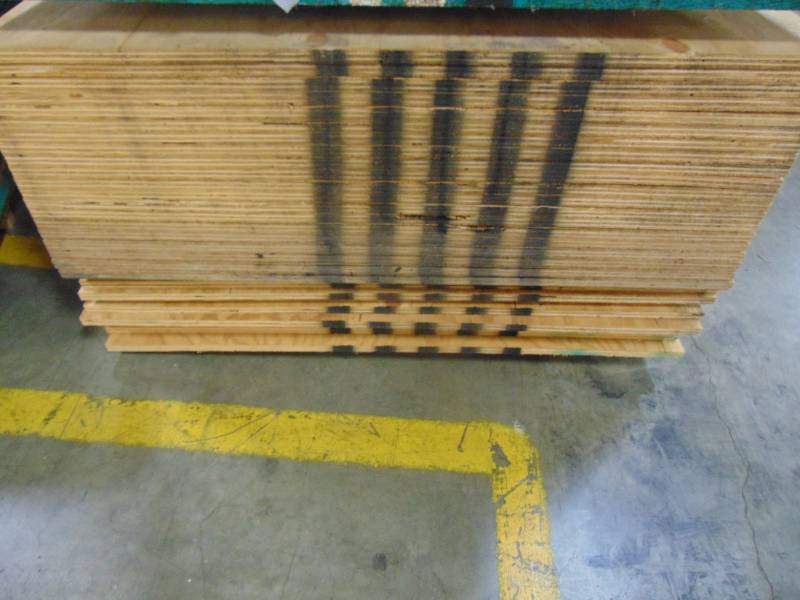 Plywood 23/32 in. x 4 ft. x 8 ft. RTD Sheathing Syp 5 Black Stripes