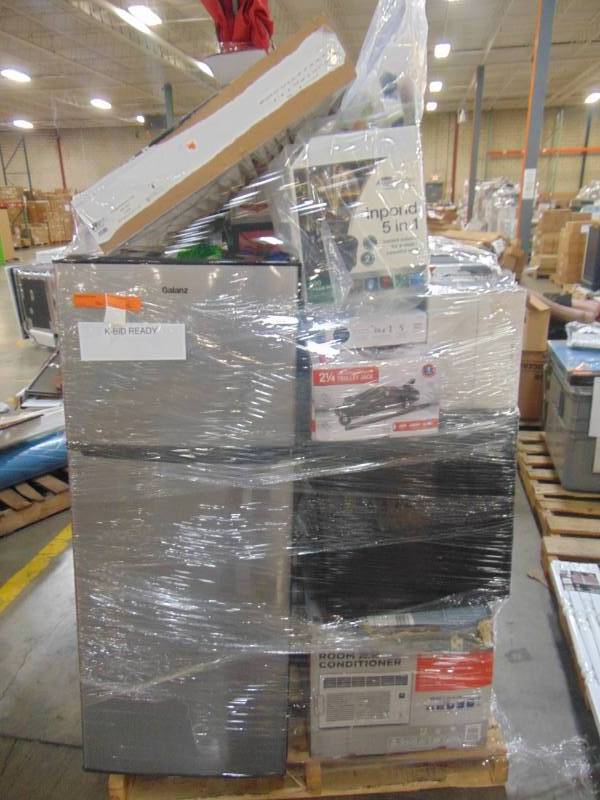 lot 288 image: WHOLESALE MIXED PALLET OF RETURNS - TABLE SAW, SMALL APPLIANCES, SHOP EQUIPMENT AND MORE