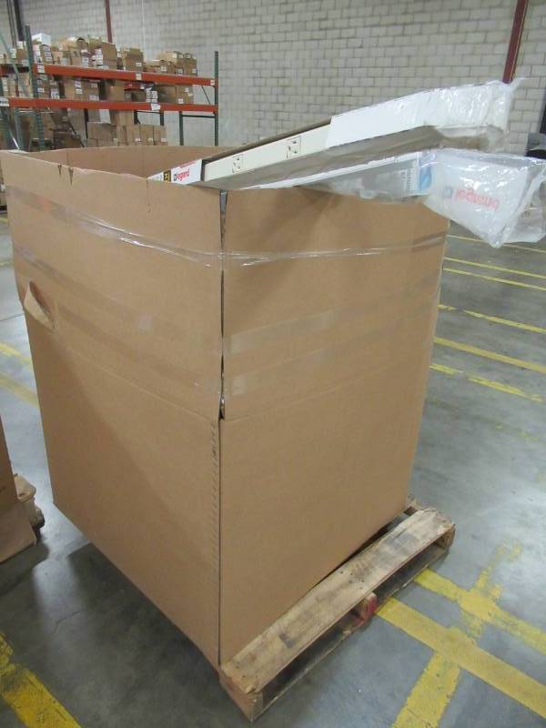 lot 198 image: MIXED WHOLESALE PALLET OF MISCELLANEOUS BUILDING MATERIALS FROM RETAIL STORE REMODEL MIXED WHOLESALE PALLET OF MISCELLANEOUS BUILDING MATERIALS FROM RETAIL STORE REMODEL - ELECTRICAL ACCESSORIES