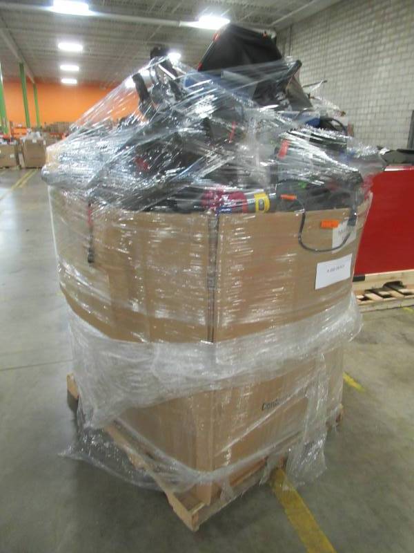 lot 59 image: WHOLESALE MIXED PALLET OF RETURNS - HAND, POWER TOOLS AND MORE