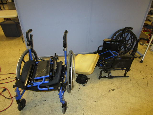 lot 535 image: TWO WHEELCHAIRS